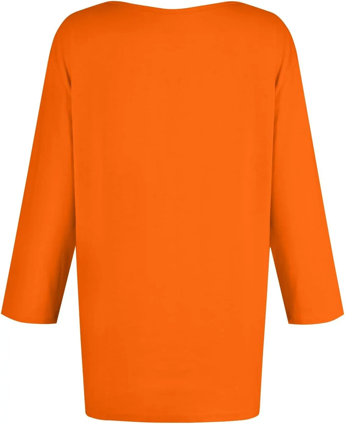 3/4 Length Sleeve Tops for Women 2025 Crewneck Casual Tunic Tops Loose Fit Shirts Blouses