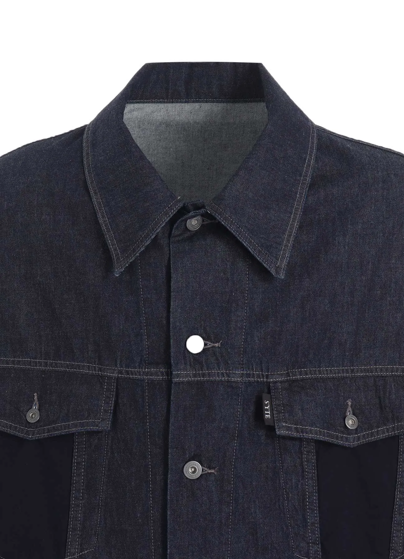 7oz TWO-TONE DENIM TRUCKER JACKET