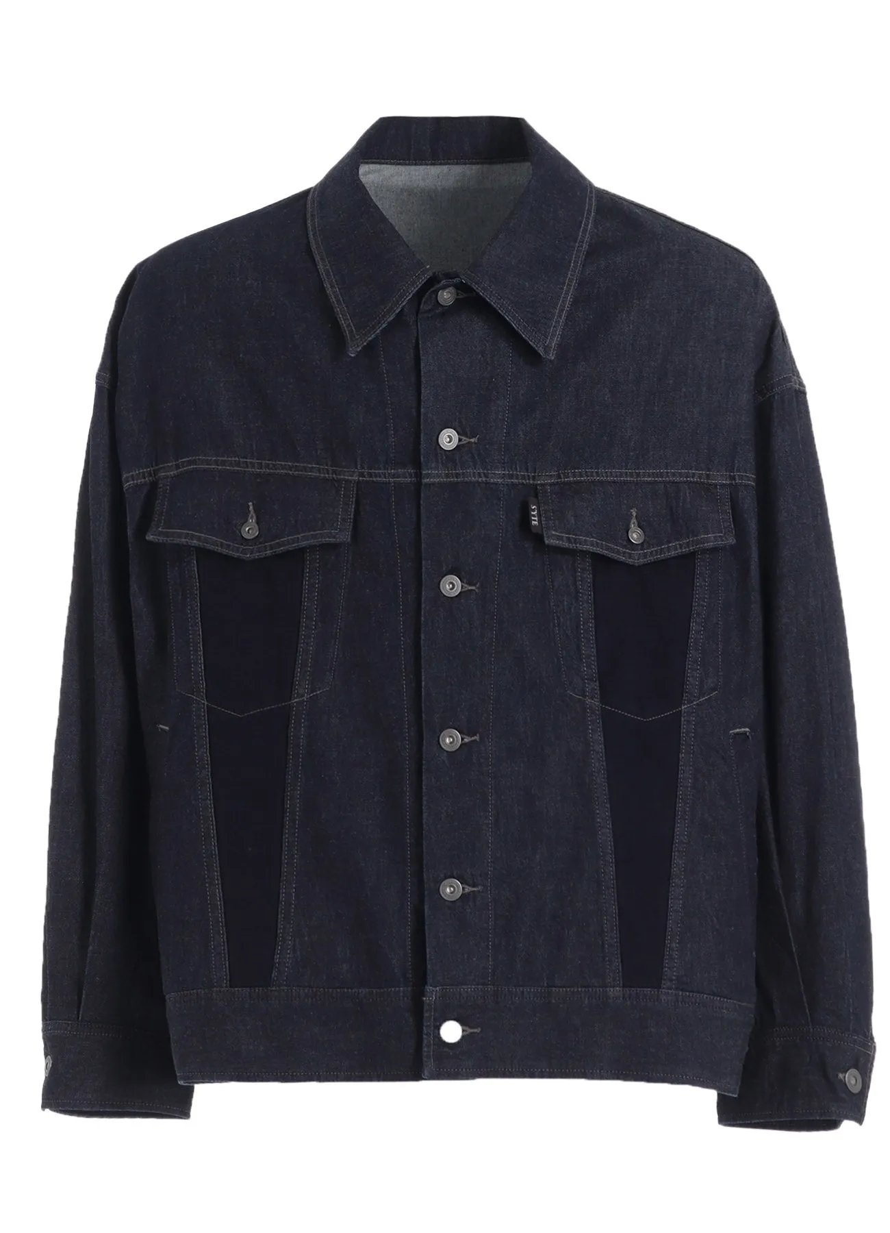 7oz TWO-TONE DENIM TRUCKER JACKET
