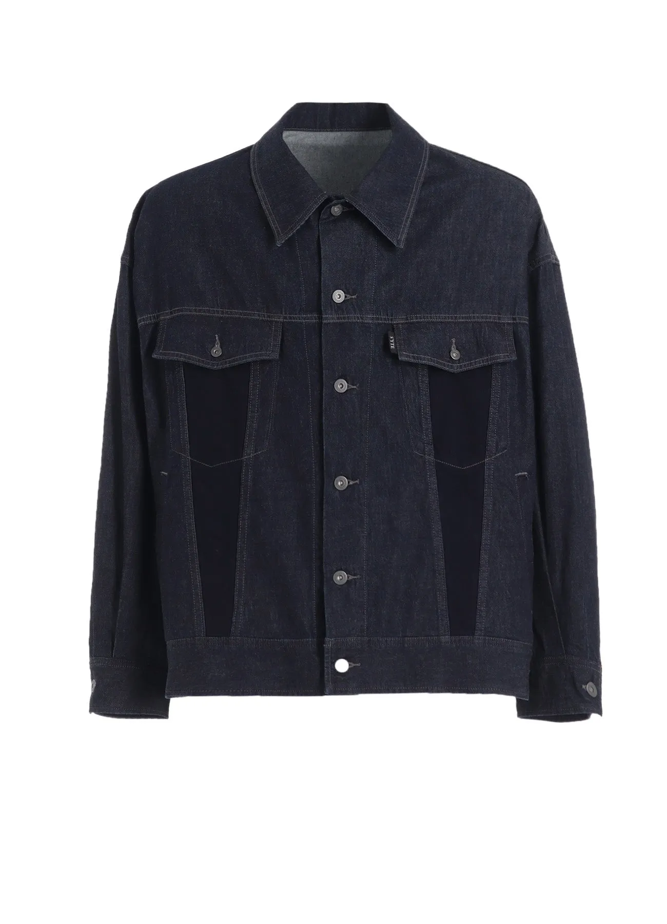 7oz TWO-TONE DENIM TRUCKER JACKET