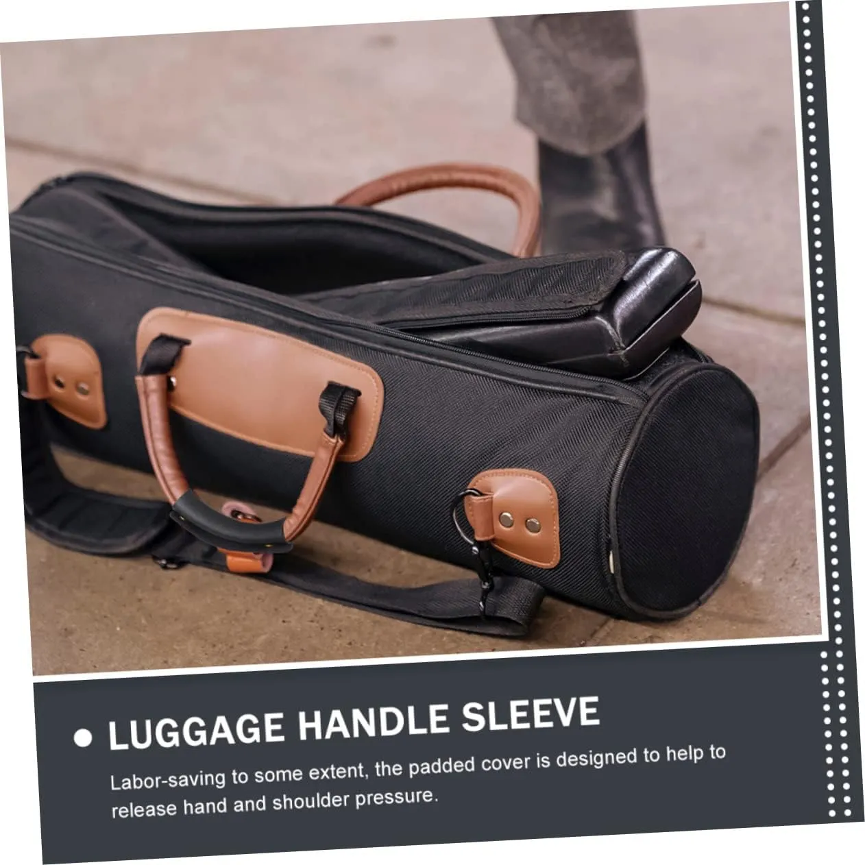 8 Pcs Suitcase Handle Luggage Handle Sleeve Luggage Handle Cover Purse Handle Cover Handbag Handle Protection Cover Bag Handle Cover Purse Bag Strap Bag Handle Protective Cover