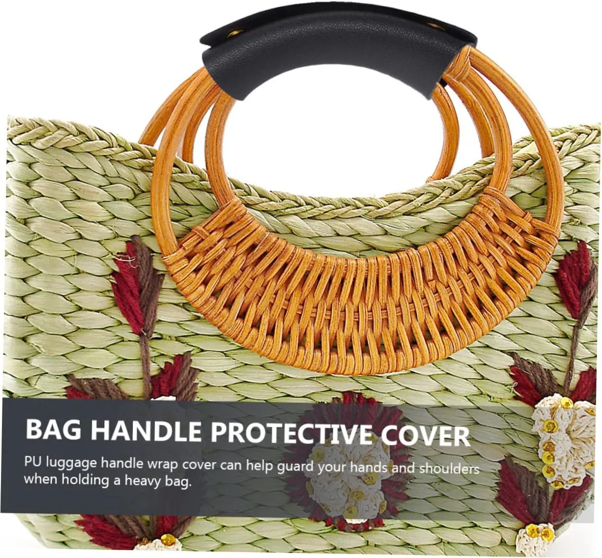 8 Pcs Suitcase Handle Luggage Handle Sleeve Luggage Handle Cover Purse Handle Cover Handbag Handle Protection Cover Bag Handle Cover Purse Bag Strap Bag Handle Protective Cover
