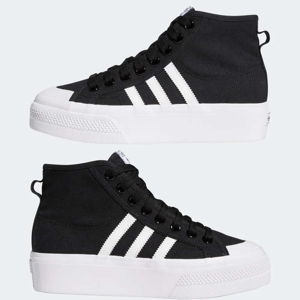 adidas Originals Women's Nizza Platform Mid Sneaker