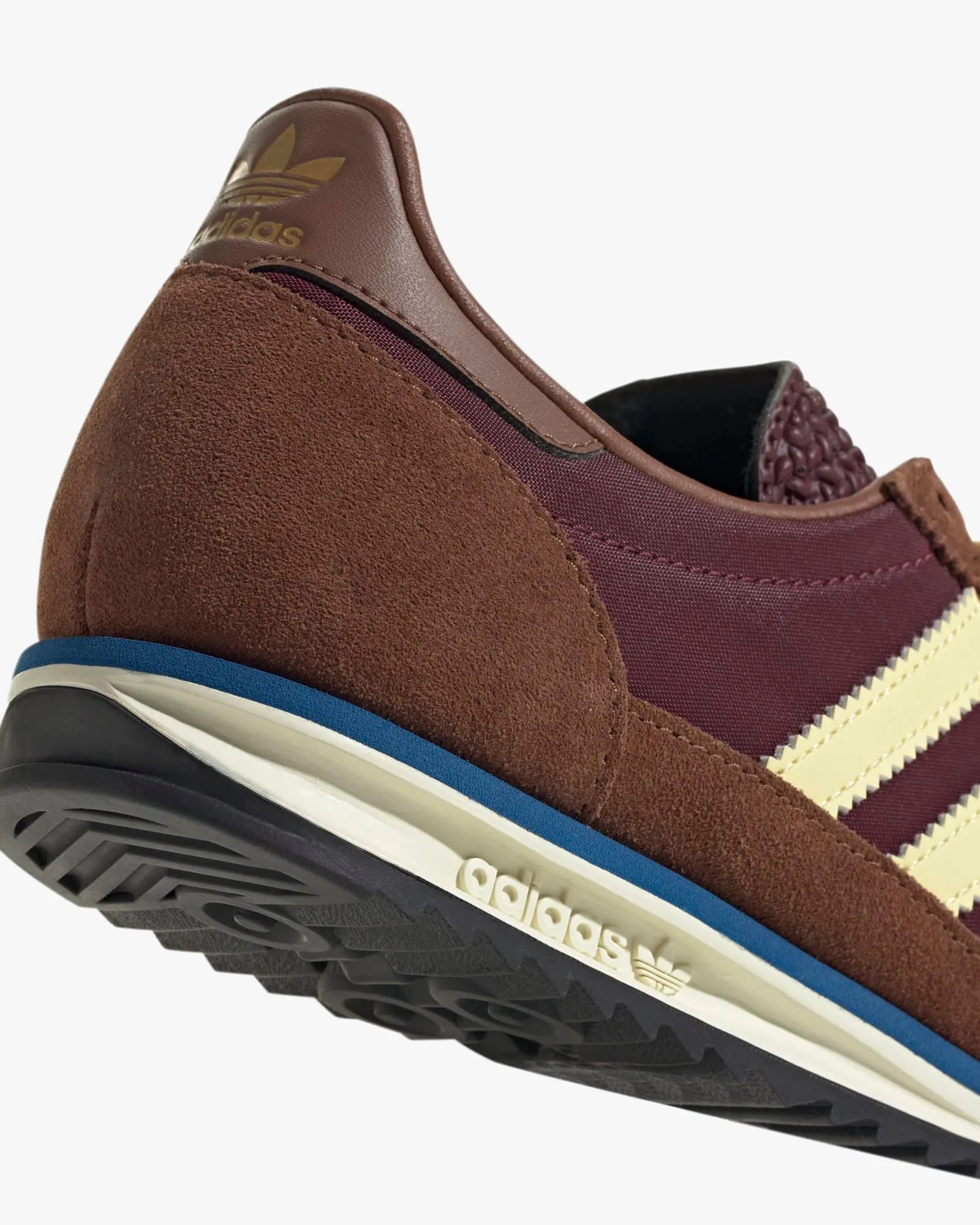 Adidas Womens SL72 OG - Maroon / Almost Yellow / Preloved Brown