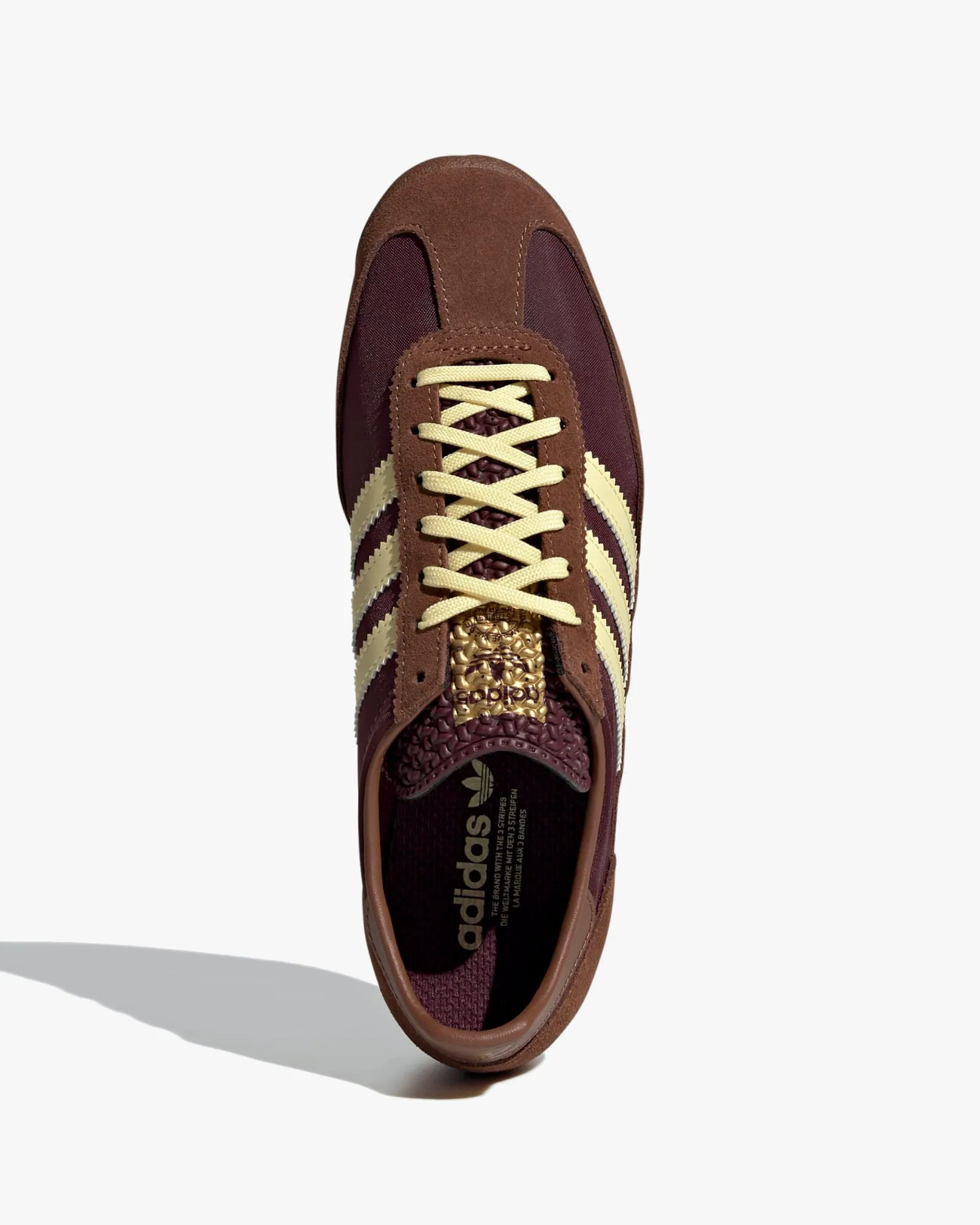 Adidas Womens SL72 OG - Maroon / Almost Yellow / Preloved Brown