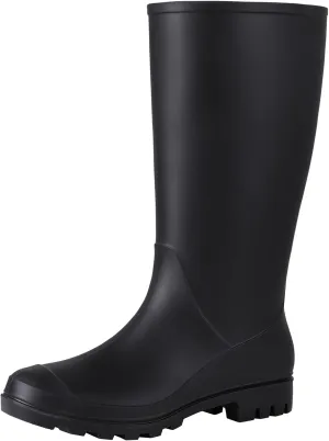 Asgard Womens Tall Rain Boots Waterproof Knee High Rainboots Rubber Garden Boots