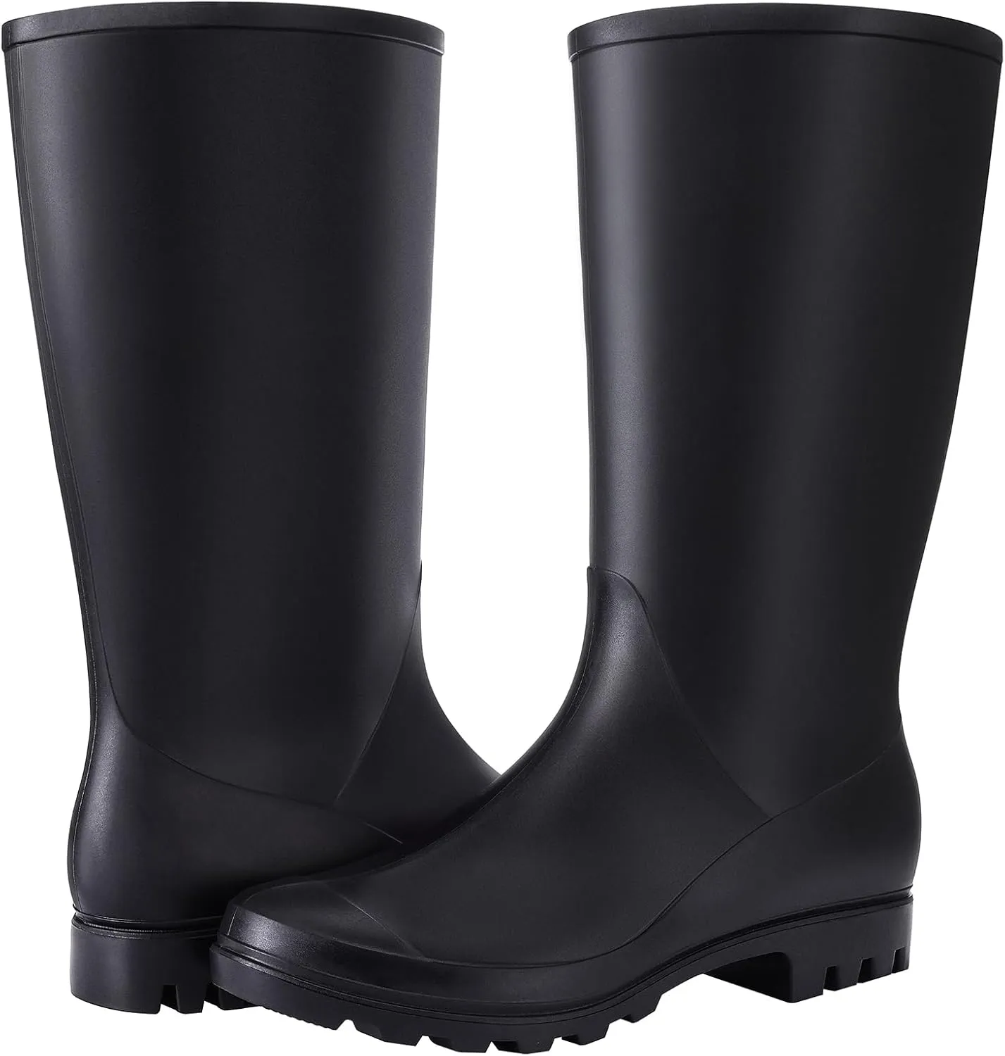 Asgard Womens Tall Rain Boots Waterproof Knee High Rainboots Rubber Garden Boots