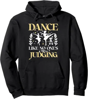 Ballet Ballerina Dancing Pointe Shoes Pirouette Women Kids Pullover Hoodie