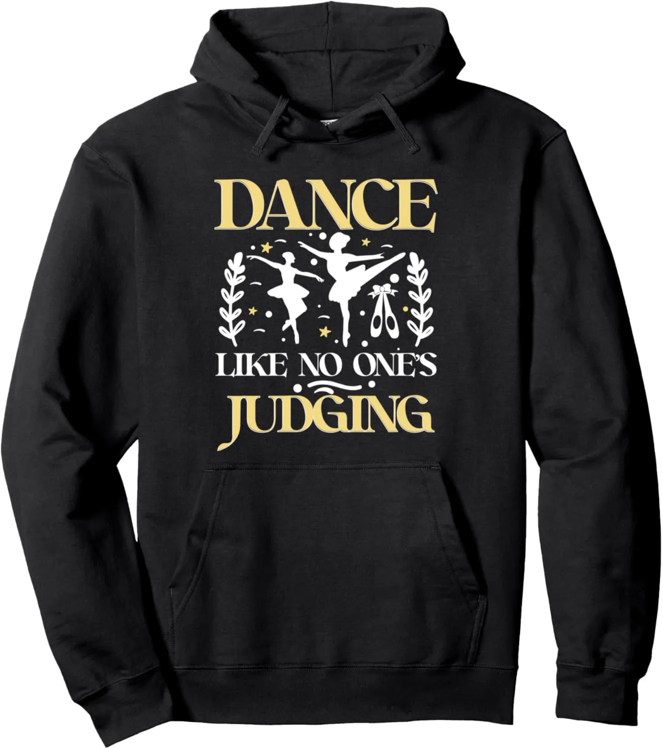 Ballet Ballerina Dancing Pointe Shoes Pirouette Women Kids Pullover Hoodie