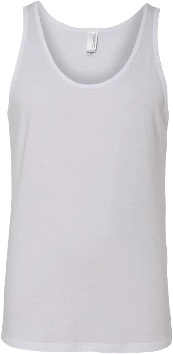 Bella Canvas Unisex Jersey Tank 2XL White