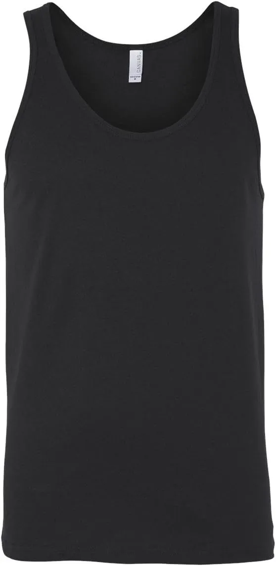 Bella Canvas Womens Jersey Tank Top (3480) Black s