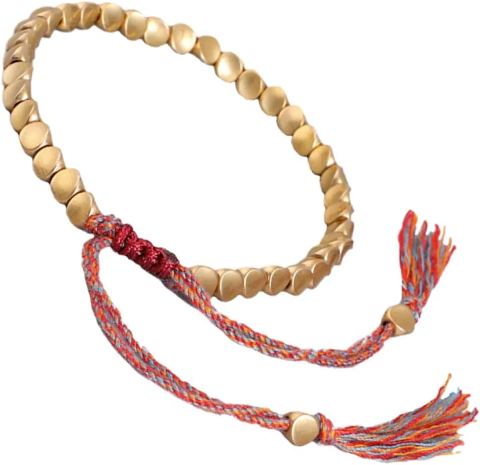 BESPORTBLE Unisex Bracelet Vintage Bracelet Woven Wrist Jewelry Hand-woven Rope Bracelets Braided Bracelets Vintage