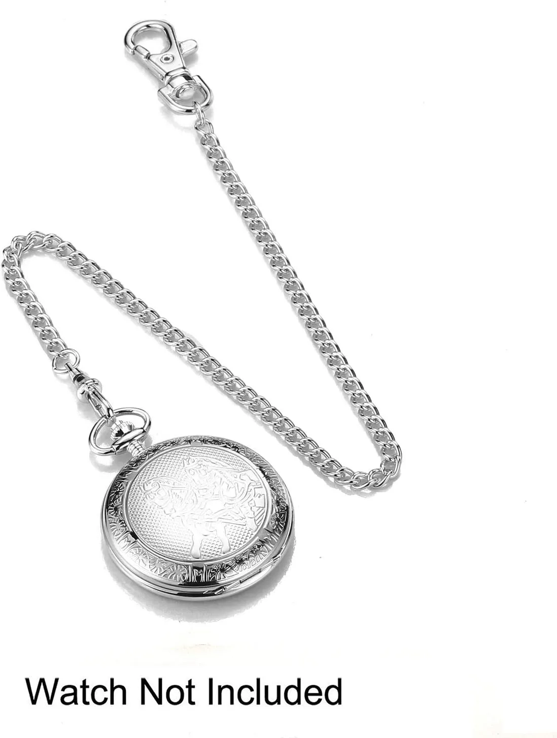 BOSHIYA Pocket Watch Albert Vest Chain Vintage Metal Alloy Pocket Vest Chain