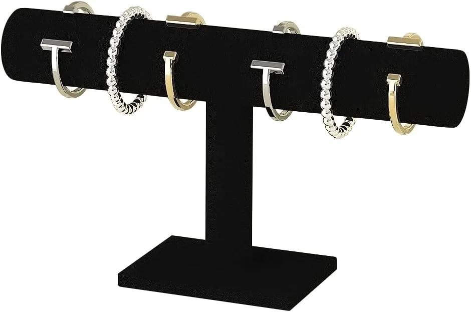 Bracelet Holder Stand,Bracelet Organizer Display for Selling,Bangle Organizer for Women,Watch Storage Holder for Men,Jewelry Business Supplies (Black)