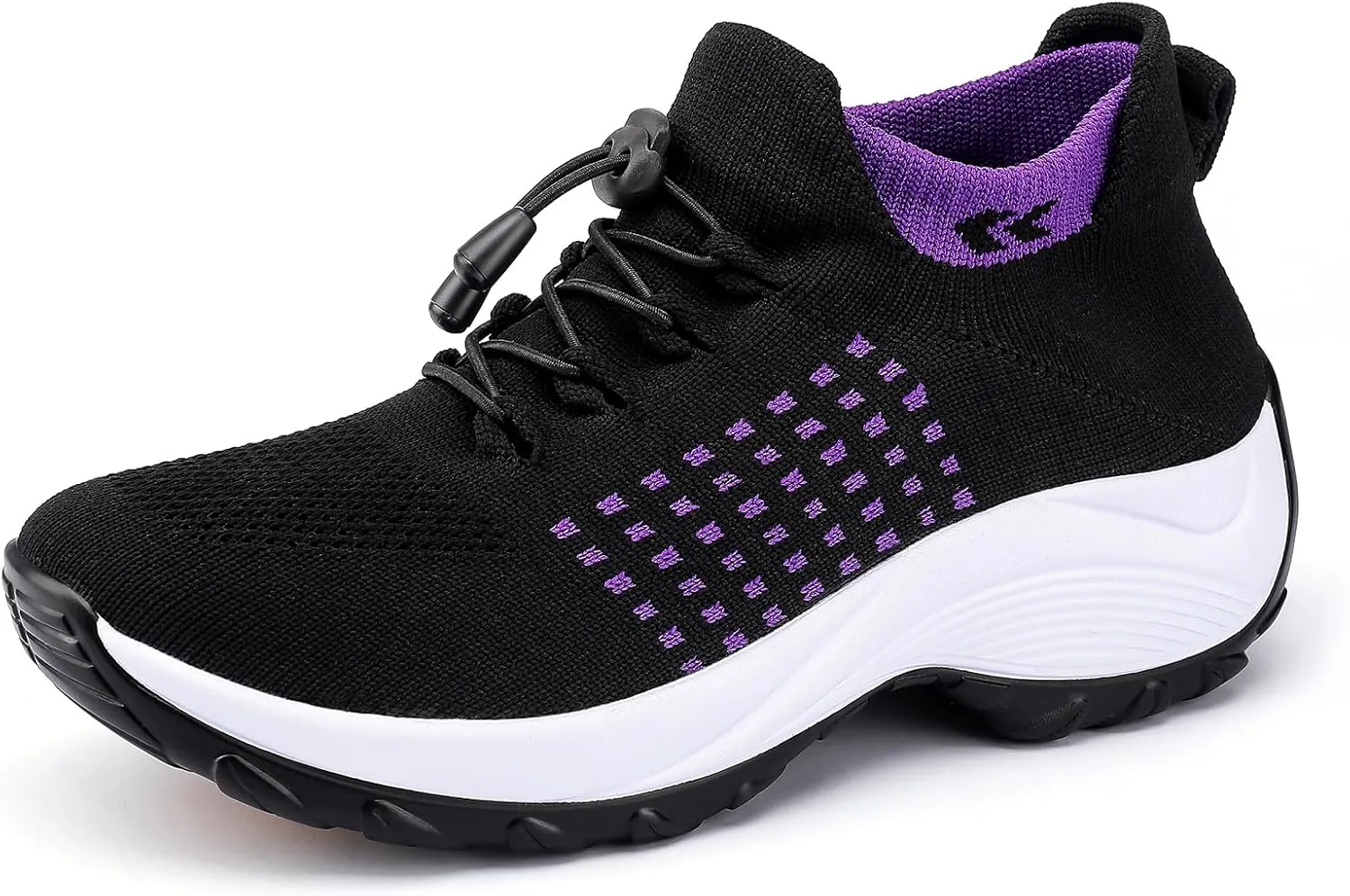 Comfortable Breathable Women Walking Shoes Slip on Trainers Women's Orthopedic Casual Ladies Shoe Thick Bottom