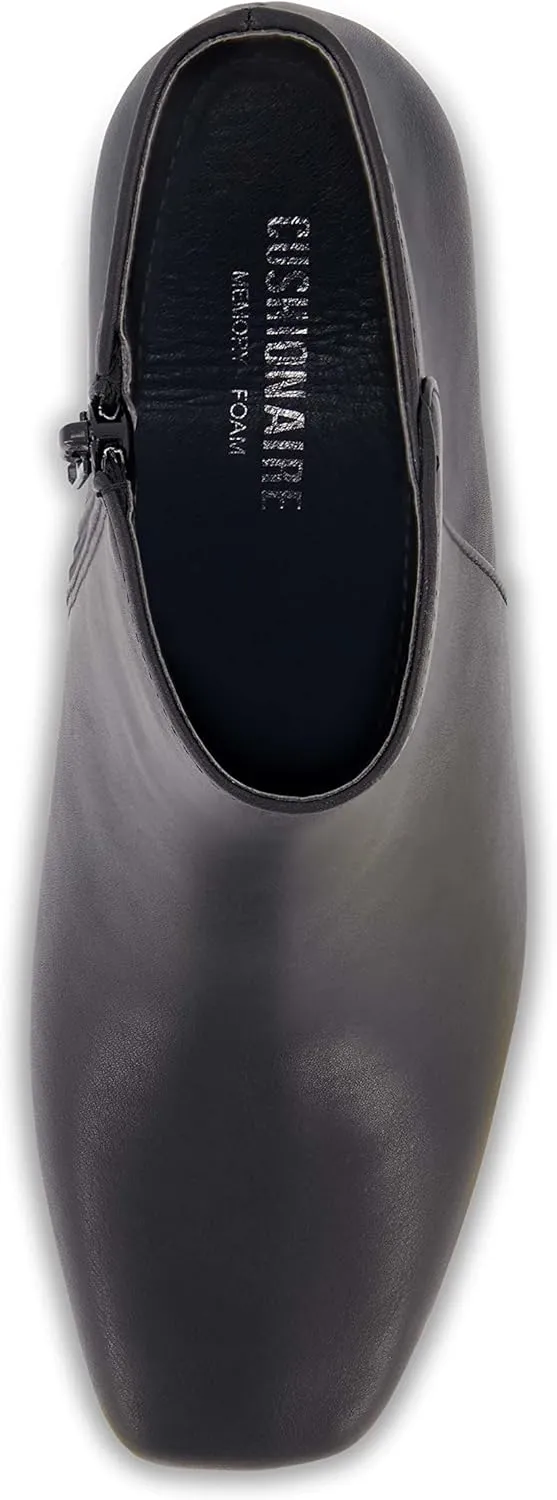 CUSHIONAIRE Women's Nexus dress heel boot  Memory Foam, Wide Widths Available