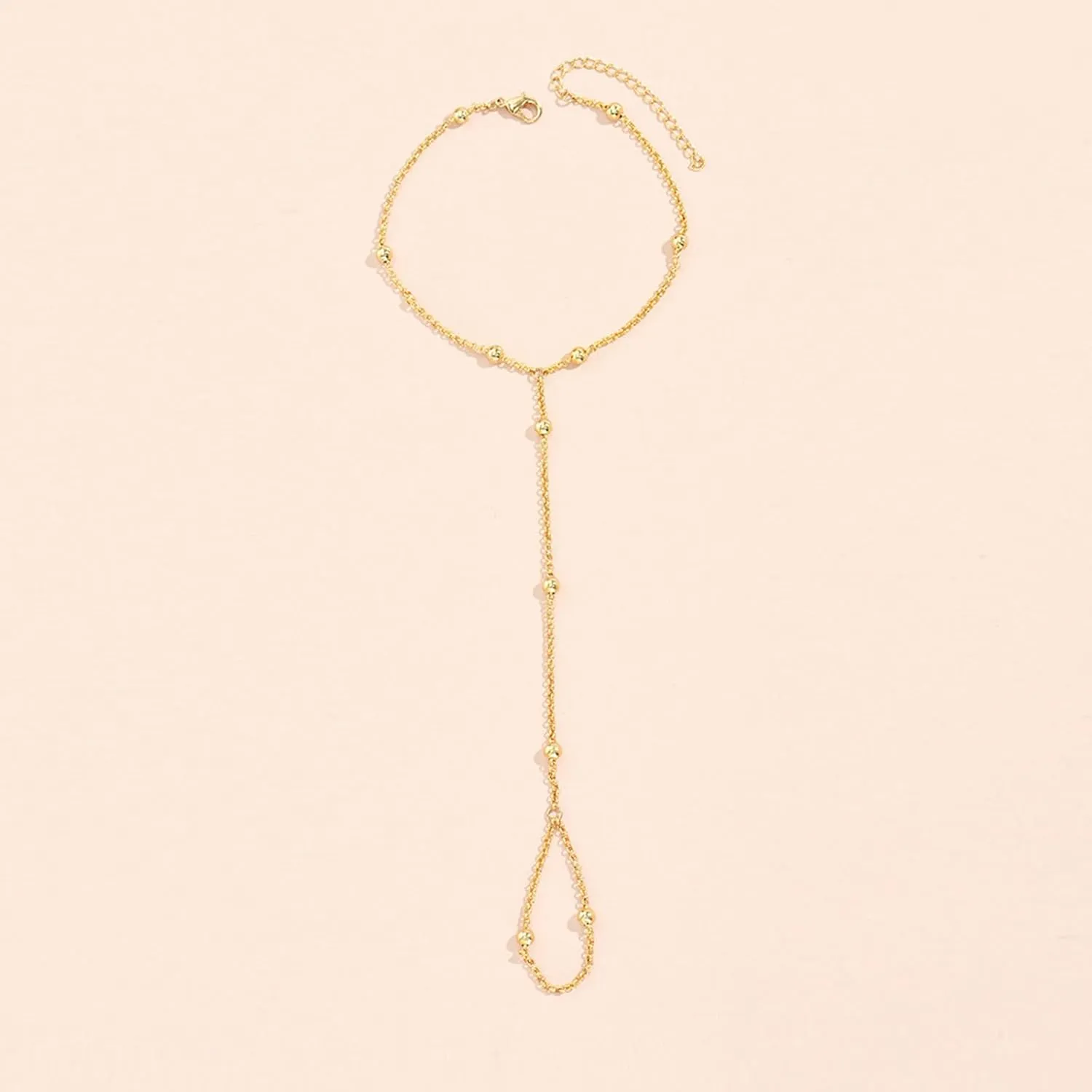 Dainty Gold Bracelets for Women Trendy Evil Eye Bracelets Hand Chain Bracelet Turkish Lucky Hand Jewelry Gifts