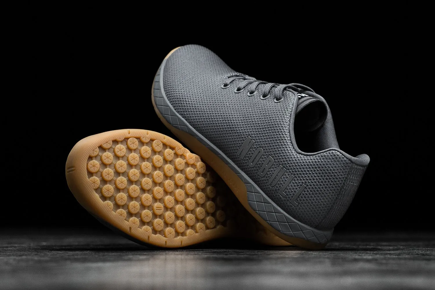 DARK GREY GUM TRAINER (MEN'S)
