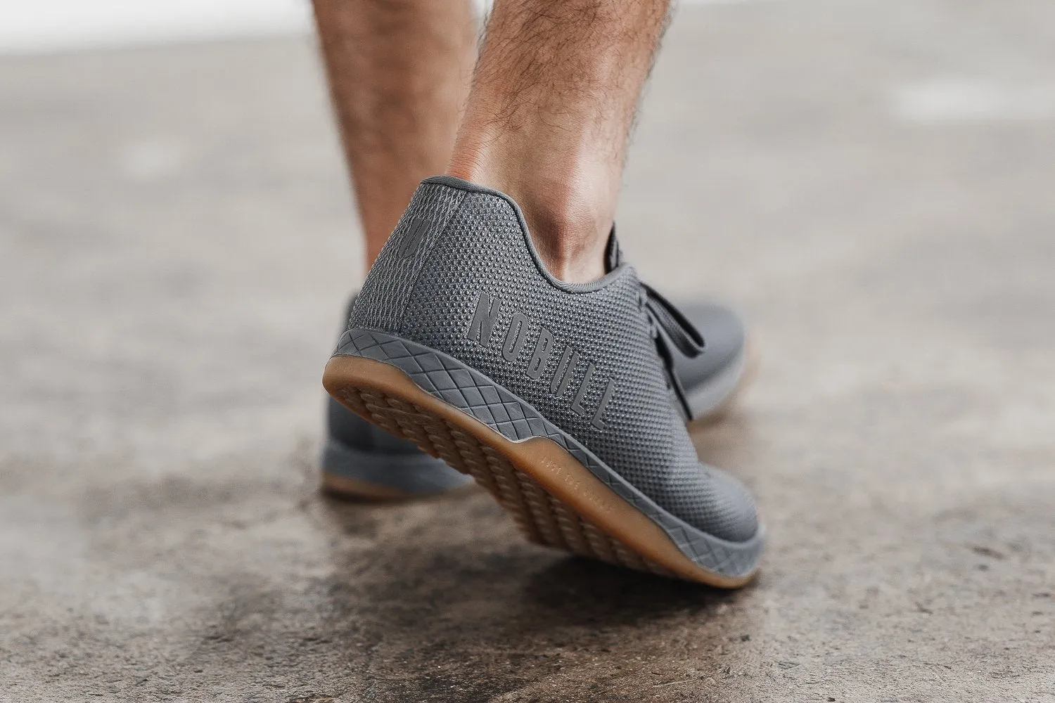 DARK GREY GUM TRAINER (MEN'S)