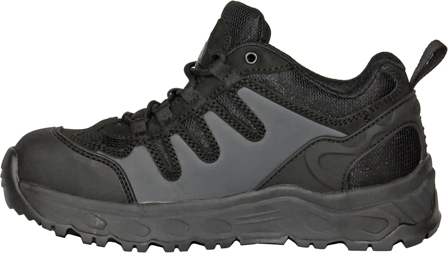 Eric Lo Black Extra Wide Safety Toe Athletic Work Shoes 50138