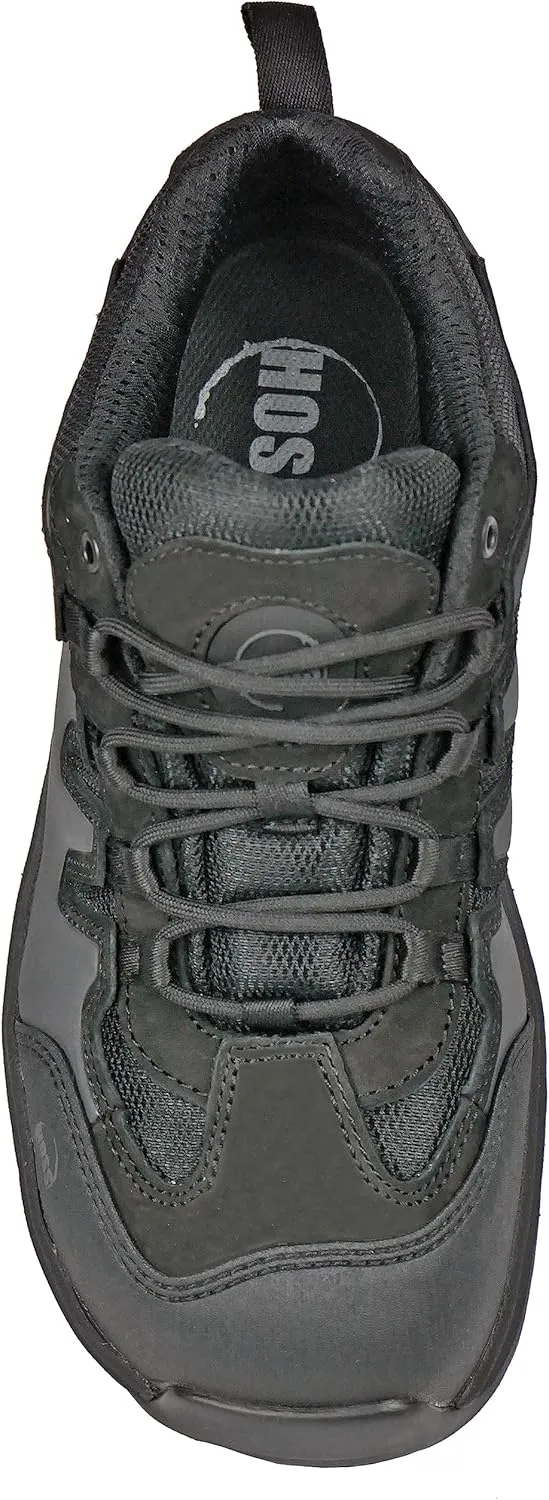 Eric Lo Black Extra Wide Safety Toe Athletic Work Shoes 50138