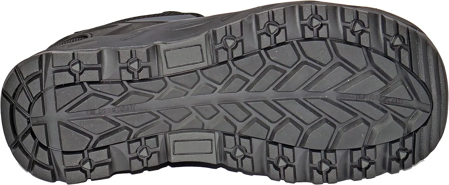 Eric Lo Black Extra Wide Safety Toe Athletic Work Shoes 50138