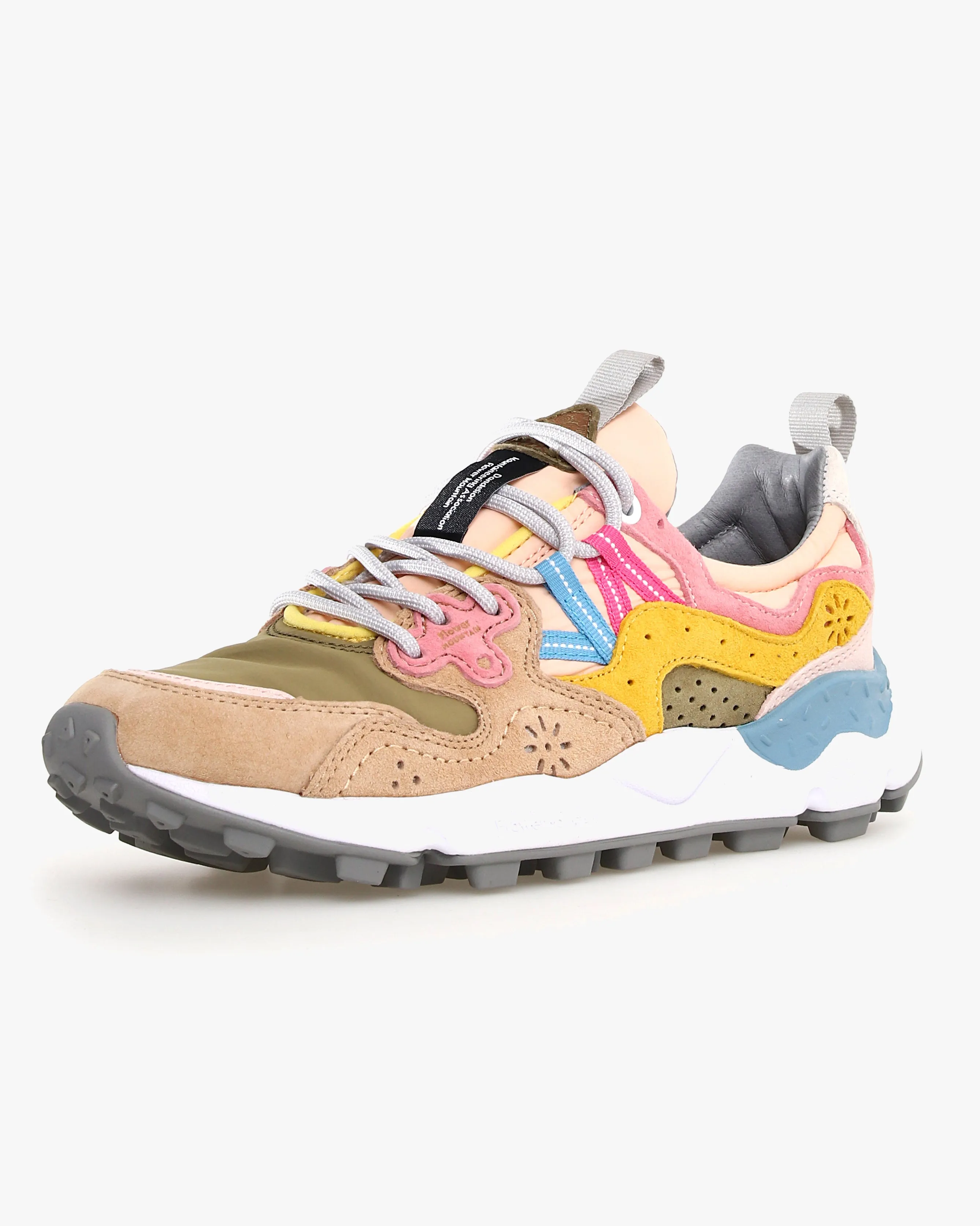 Flower Mountain Womens Yamano 3 Suede & Nylon - Dark Rose / Chestnut