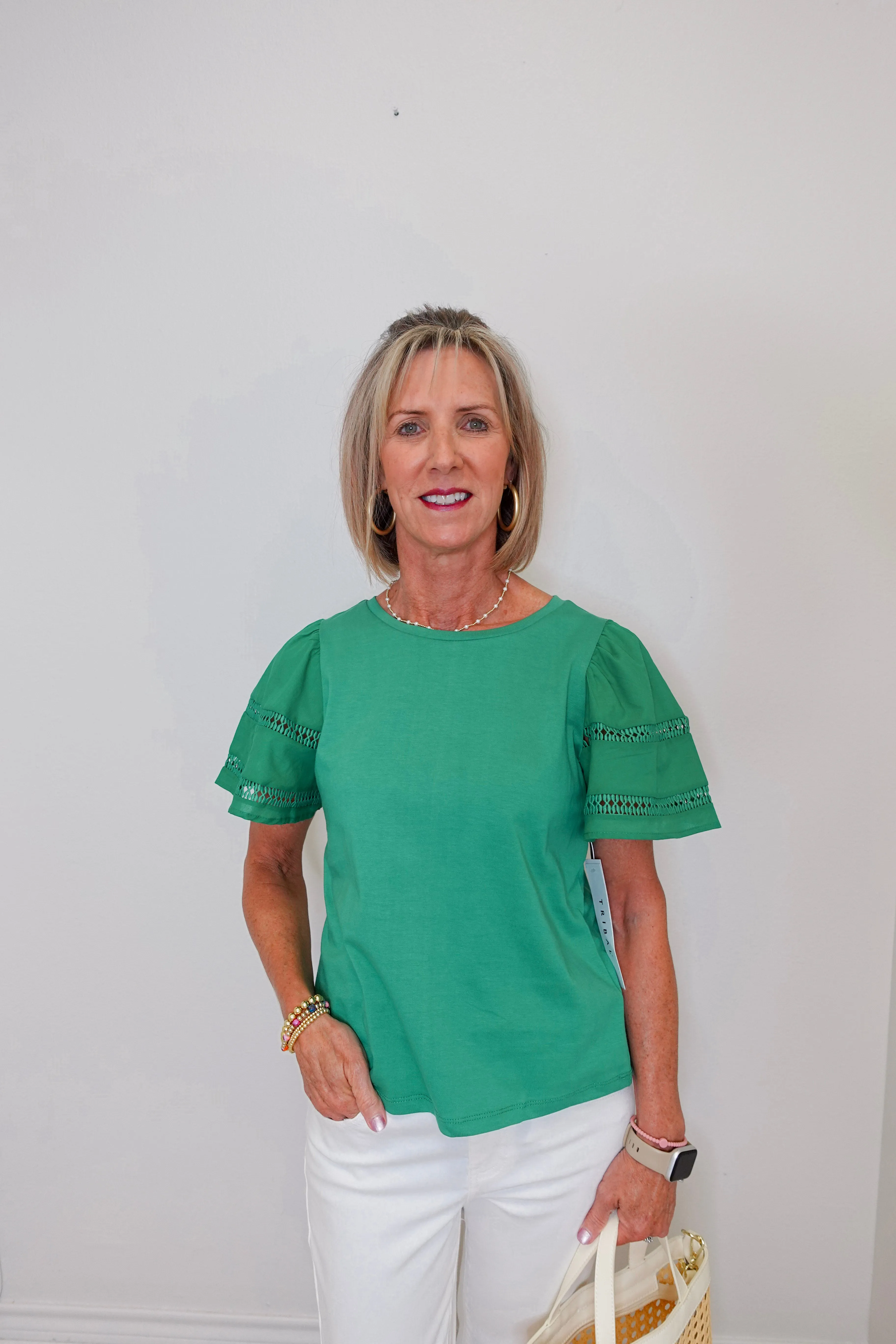 Flutter Sleeve Top