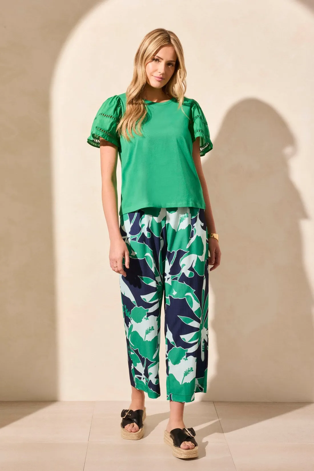 Flutter Sleeve Top
