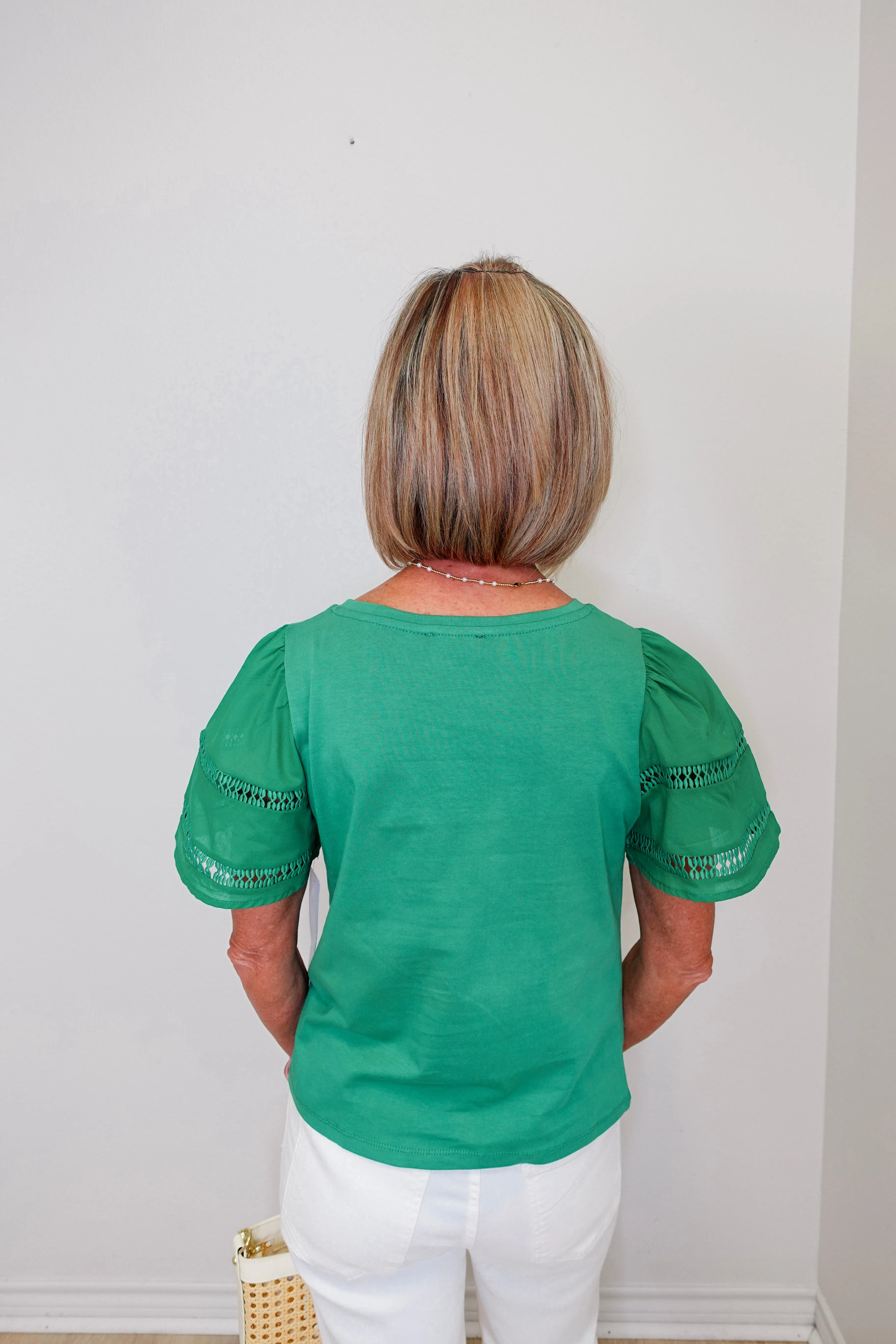 Flutter Sleeve Top