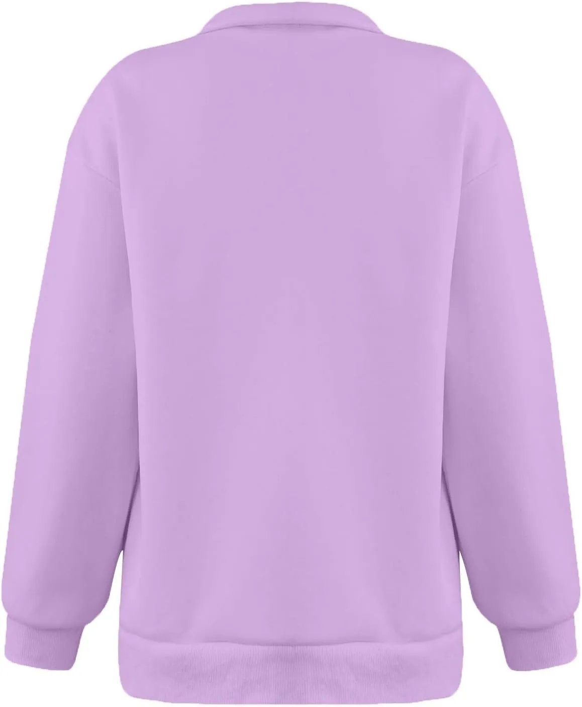 GOFULY Quarter Zip Pullover Women Fleece Fall Long Sleeve Lapel Collar Oversized Sweatshirt Drop Shoulder Shirt Winter Clothe