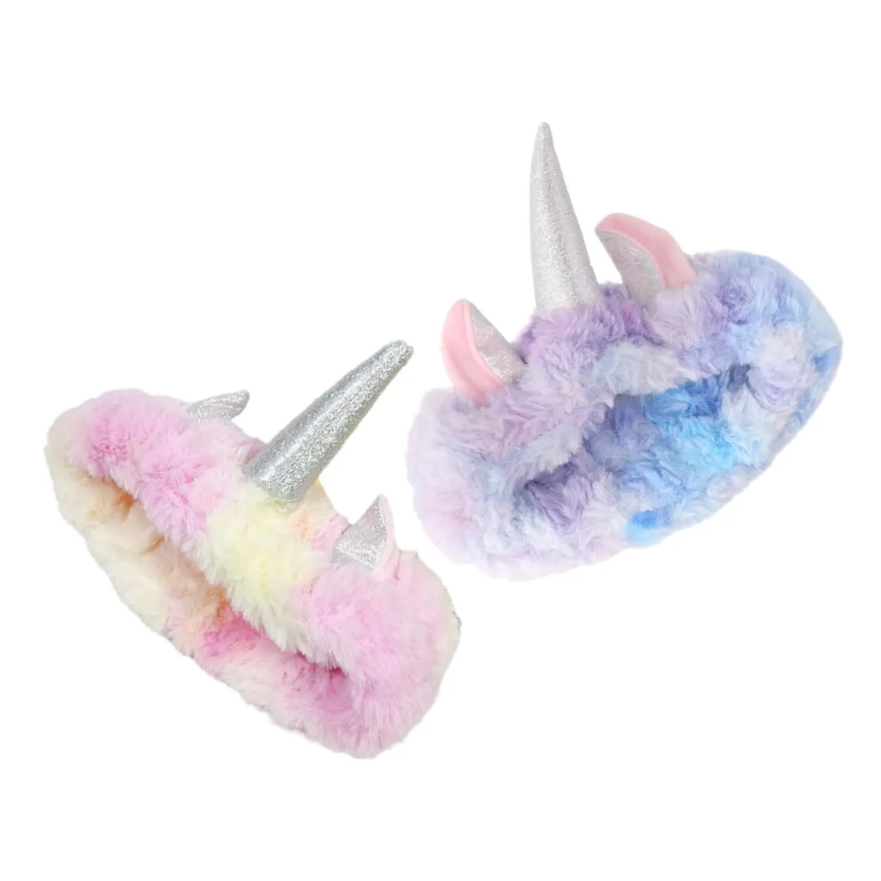 Homoyoyo 2pcs Cute Gradient Hairbands for Makeup Soft Spa Headbands for Women Lightweight Face Washing Accessories for Daily Routine and Travel