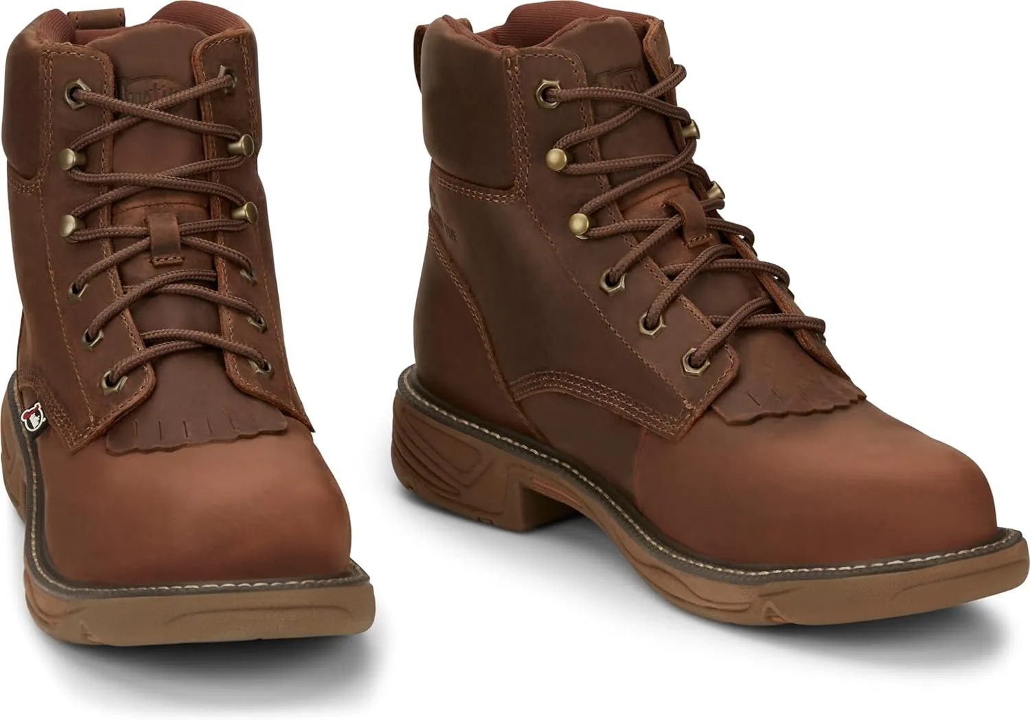 Justin Men's Rush 6" Waterproof Nano Composite Toe Work Boot