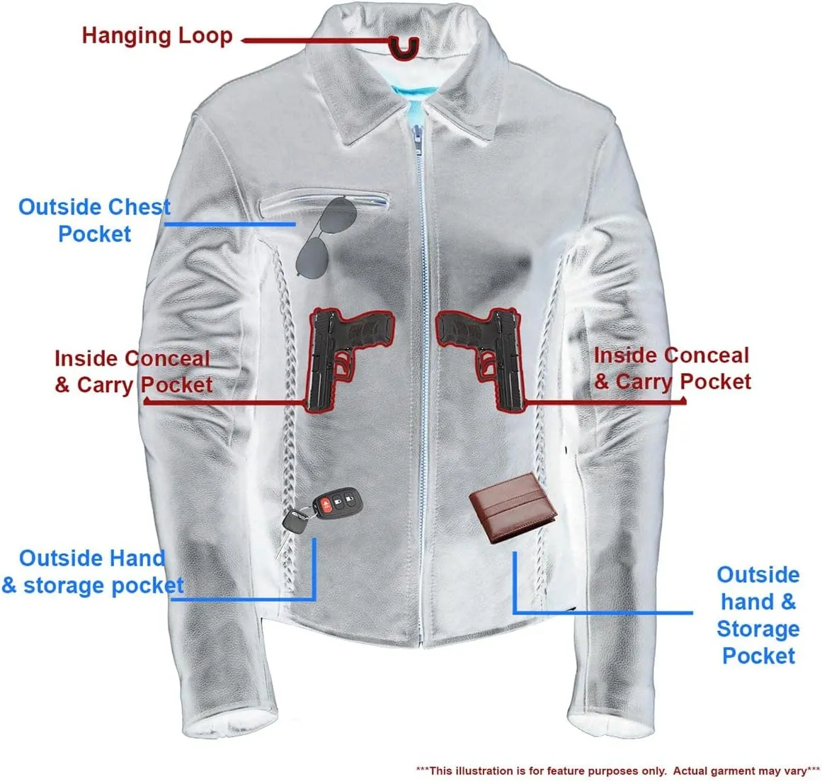 Leather King Women's Jacket