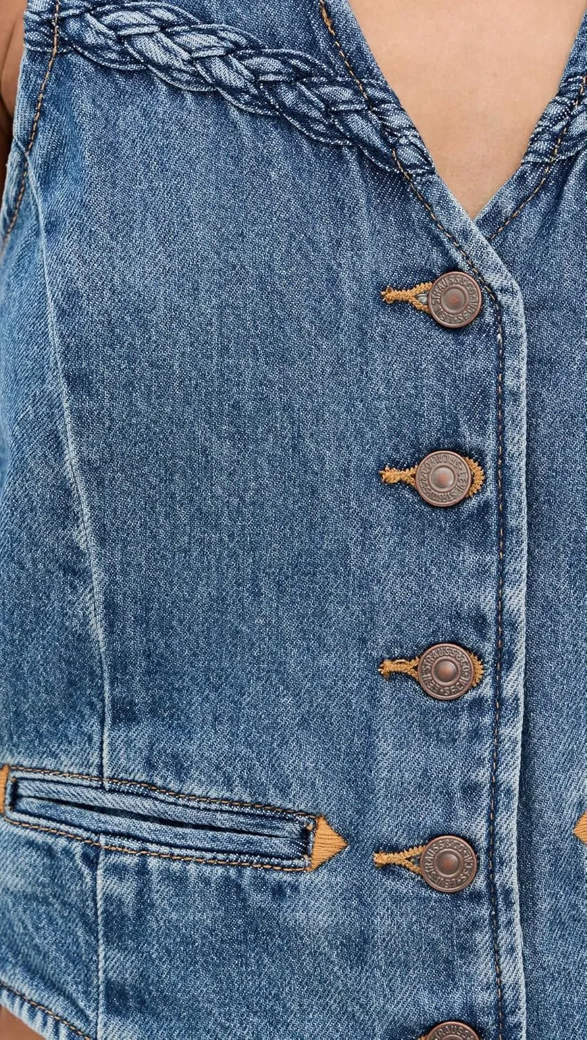 Levi's Womens Braided Vest