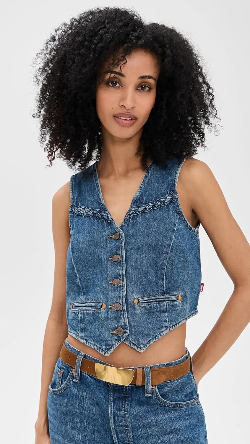 Levi's Womens Braided Vest