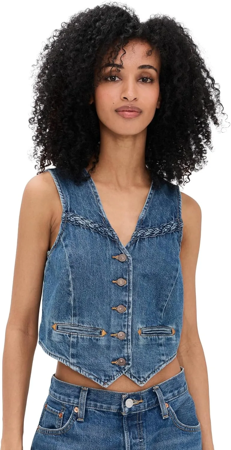 Levi's Womens Braided Vest