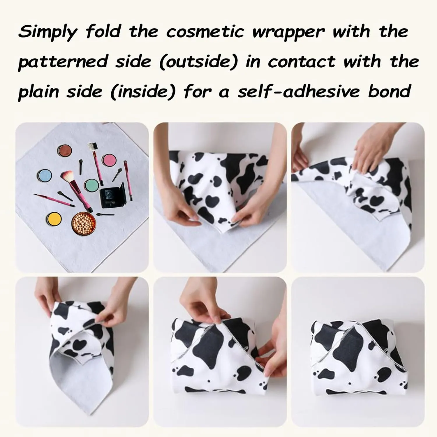 Makeup Bag, Carry Tote for Small Things, Protective Bag for Electronics, Travel Magic Cloth