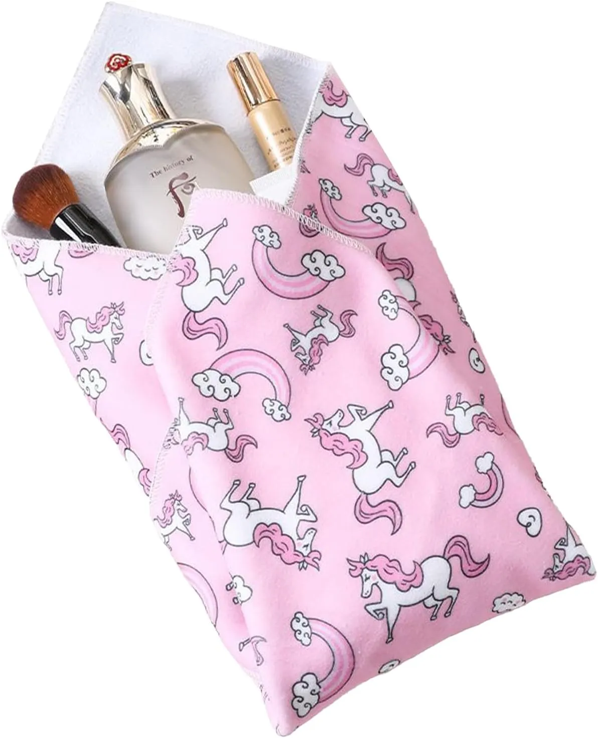 Makeup Bag, Carry Tote for Small Things, Protective Bag for Electronics, Travel Magic Cloth