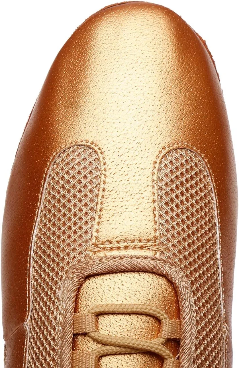 Minishion Men's Latin Ballroom Lace-up Breathable Mesh Synthetic Sport Practics Dance Shoes L400