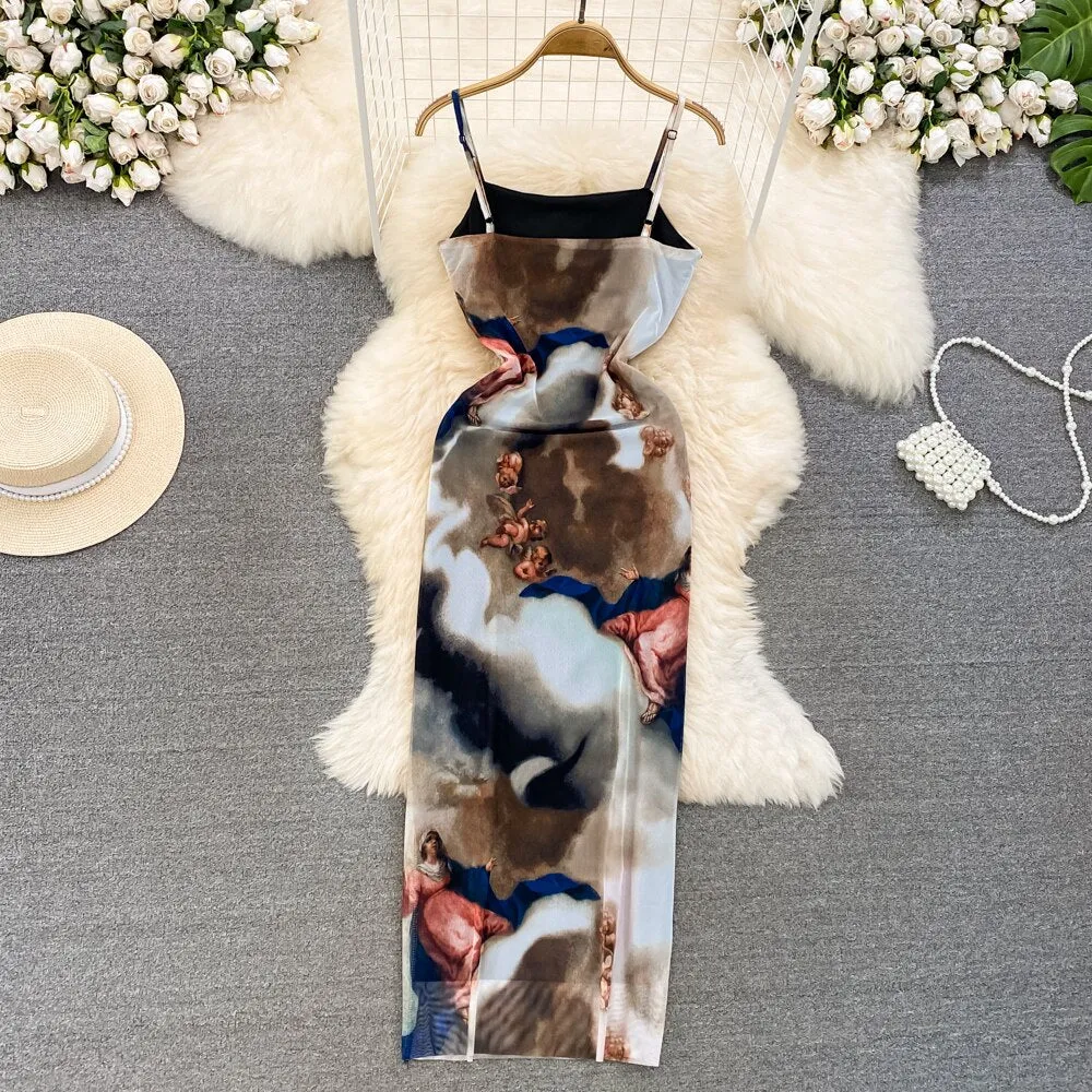 Molly Bodycon Mesh Dress