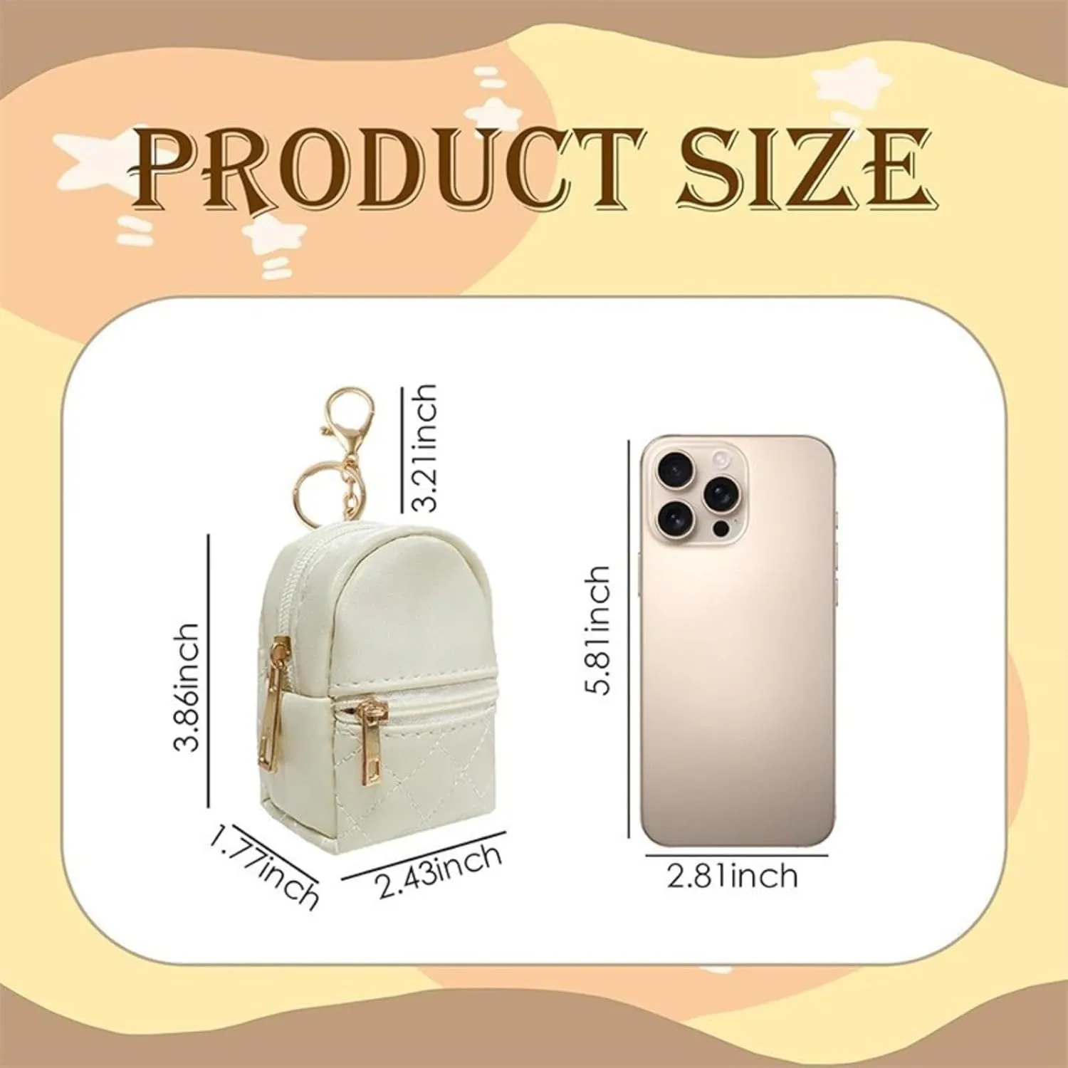 Mums Memory Mini Zip Around Wristlet Wallet for Women,Dual Pouch Design, Portable Keychain Coin Purse,Compact Handheld Coin Pocket (black,6.17 * 4.5 * 9.8cm)