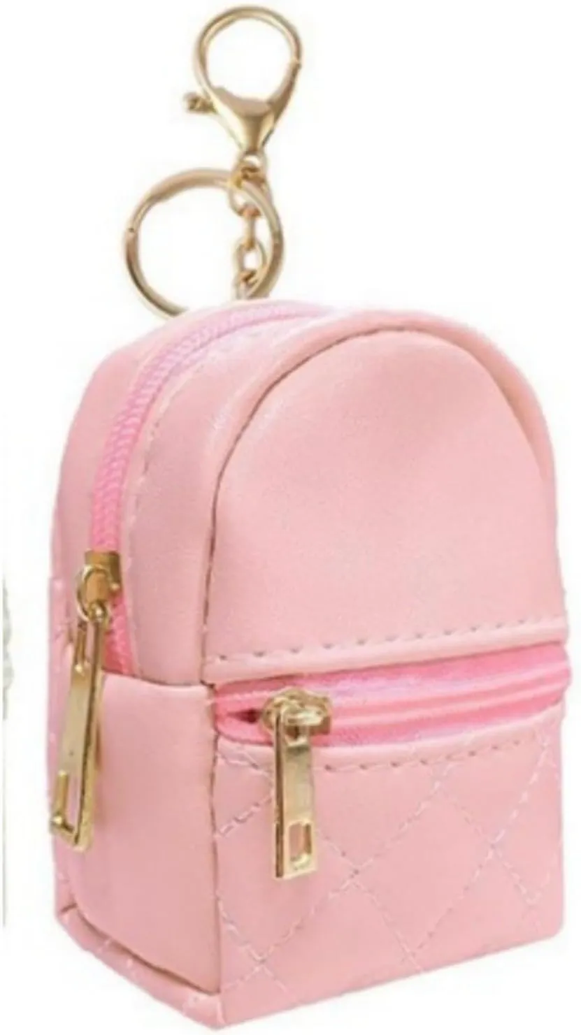Mums Memory Mini Zip Around Wristlet Wallet for Women,Dual Pouch Design, Portable Keychain Coin Purse,Compact Handheld Coin Pocket (pink,6.17 * 4.5 * 9.8cm)