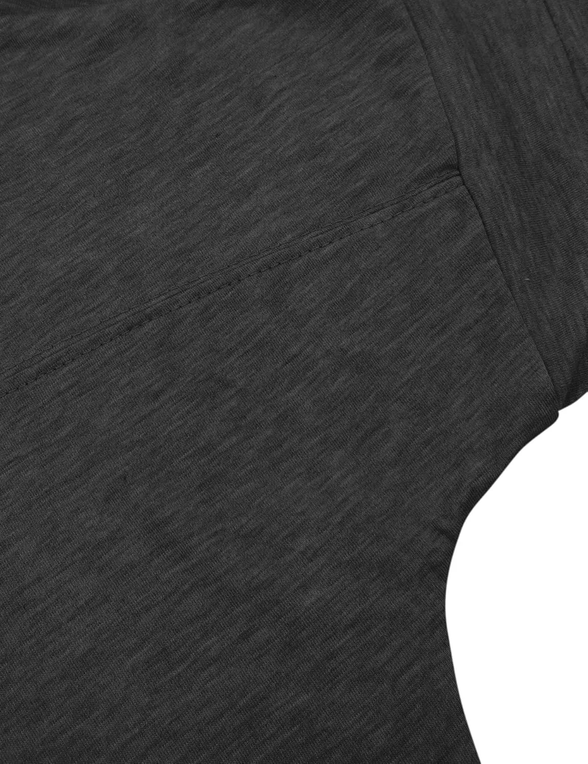 Orchidays Womens Crew Neck 3/4 Sleeve Basic T-Shirts Solid Loose Cute Tunic Top Blouses