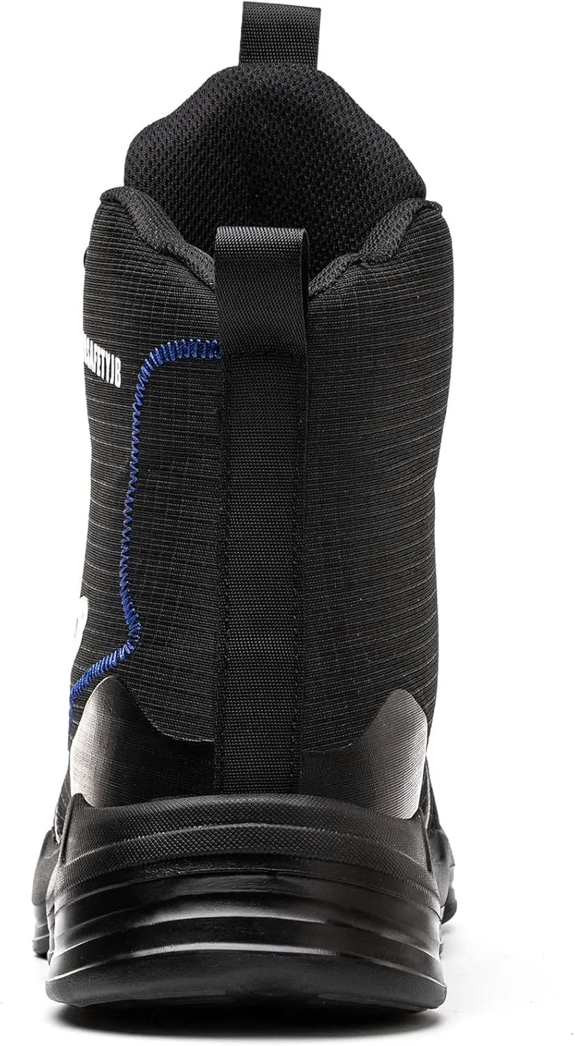 ORISTACO Steel Toe Tennis Boots Breathable Lightweight Athletic Work Safety Footwear