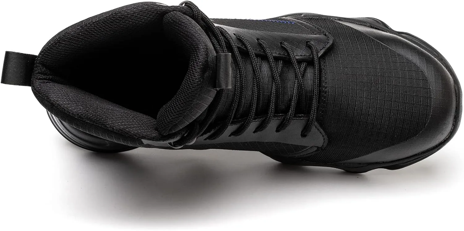 ORISTACO Steel Toe Tennis Boots Breathable Lightweight Athletic Work Safety Footwear