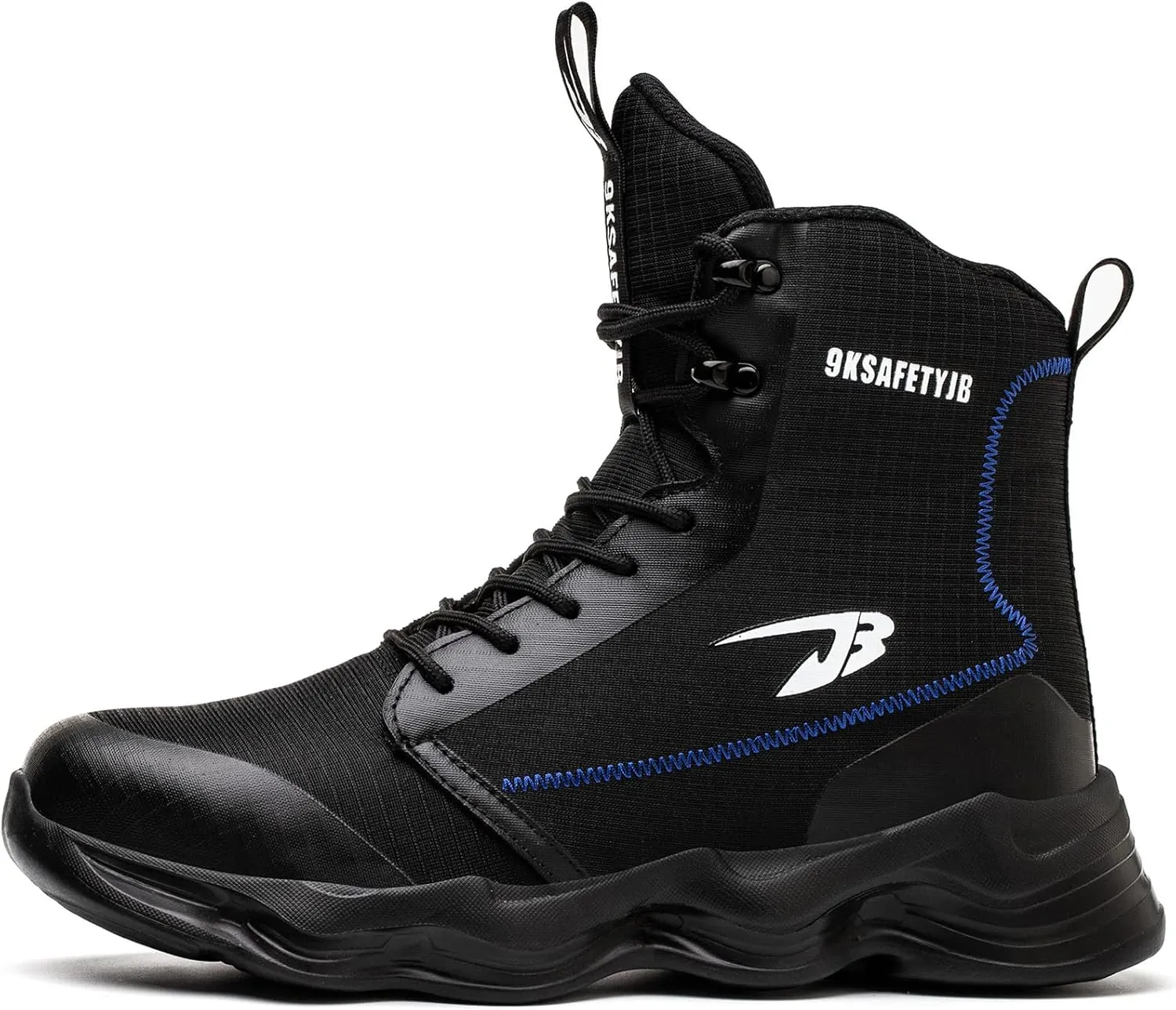 ORISTACO Steel Toe Tennis Boots Breathable Lightweight Athletic Work Safety Footwear
