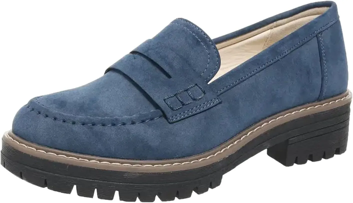 Orthoture-Orthopedic Platform Loafers Womens Shoes Platform Chunky Comfortable Lug Sole Business Casual Dress Shoes