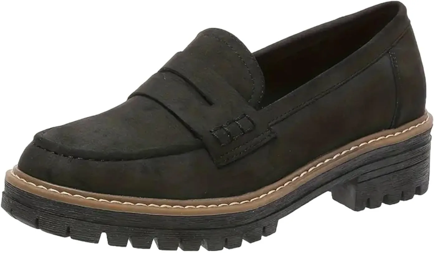 Orthoture-Orthopedic Platform Loafers Womens Shoes Platform Chunky Comfortable Lug Sole Business Casual Dress Shoes