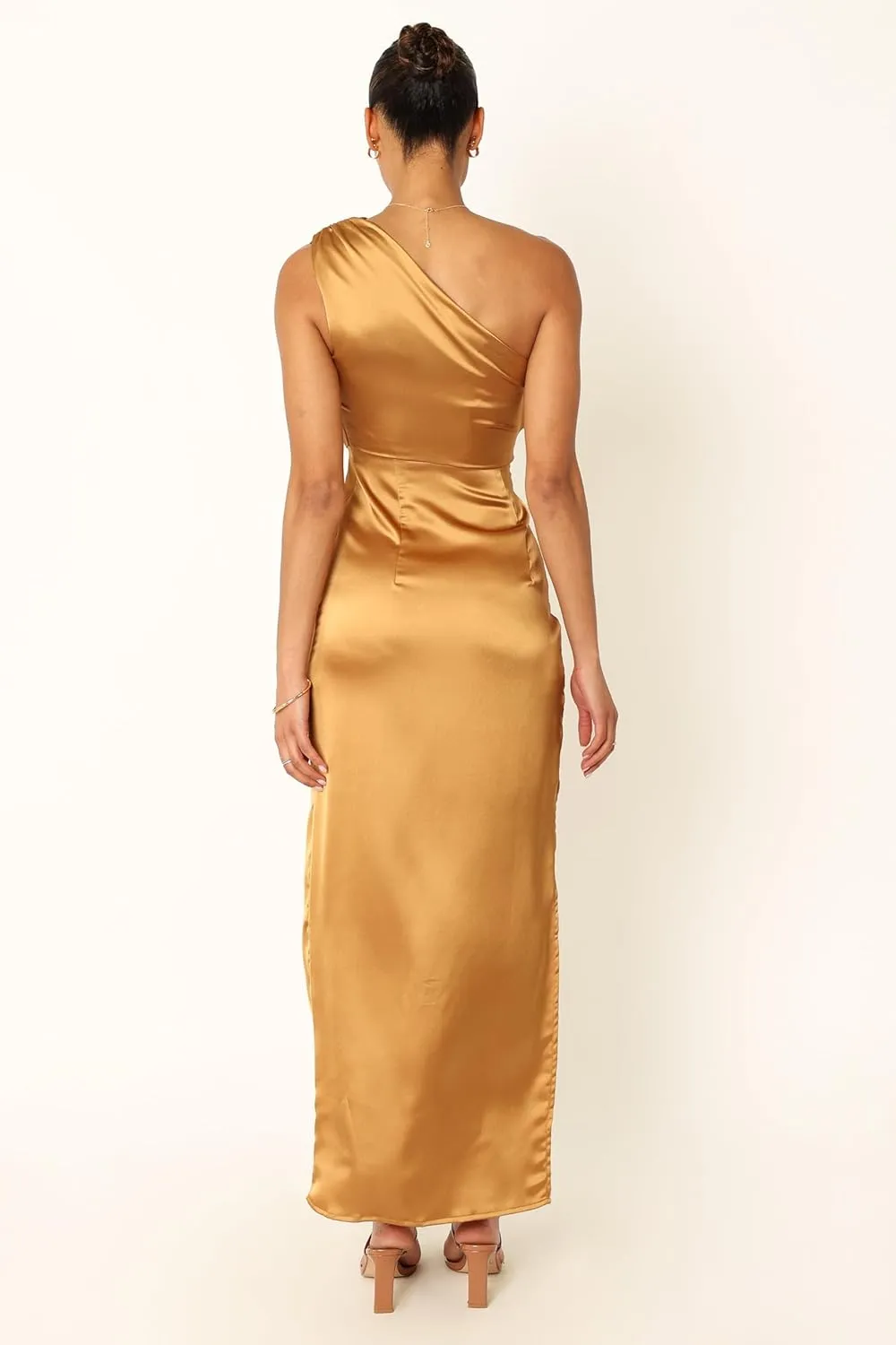 Petal & Pup Women's Nadia One Shoulder Maxi Dress